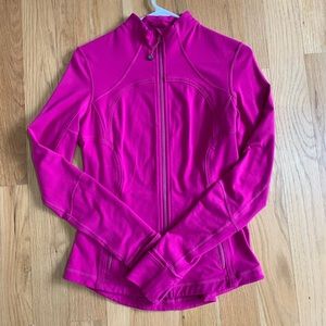 Lululemon Ripened Raspberry define jacket size 8.